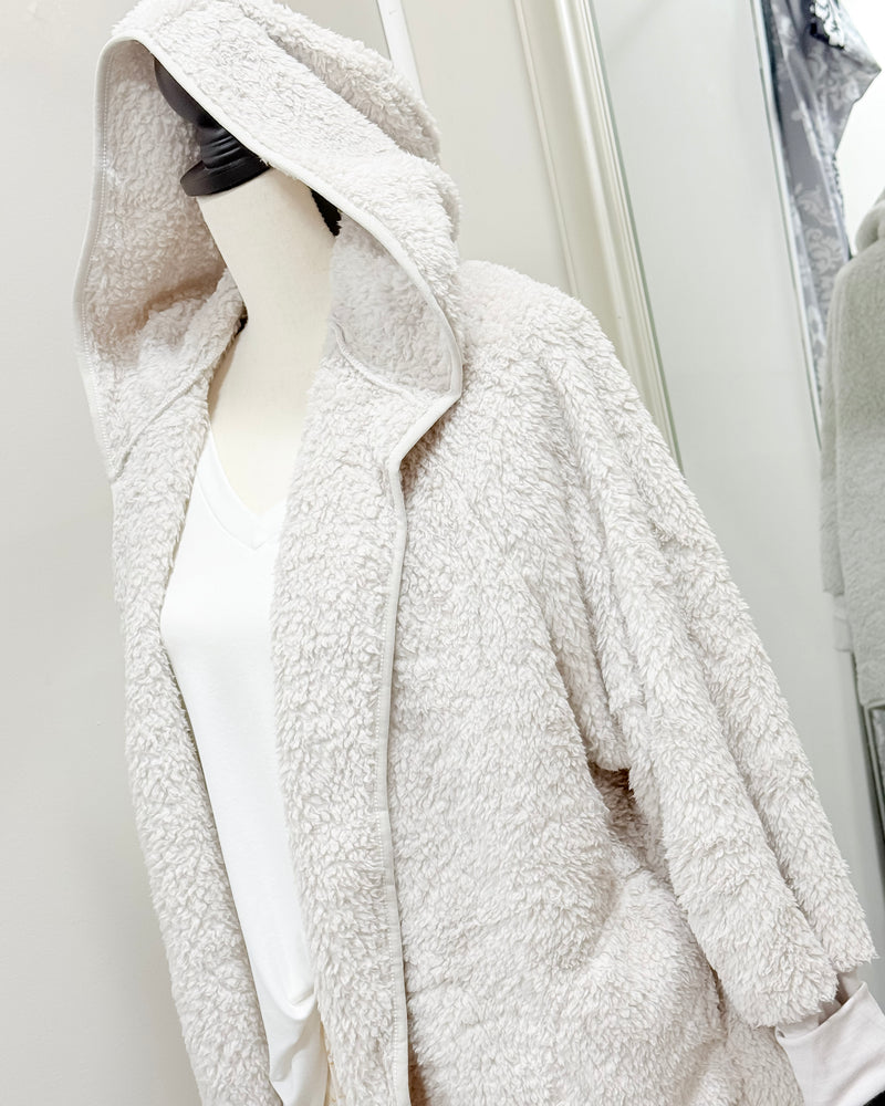 Comfort Zone Cardigan - Polar Gray