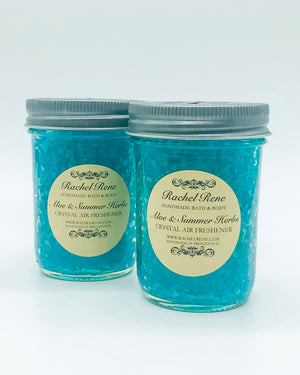 Aloe & Summer Herbs - Crystal Air Freshener