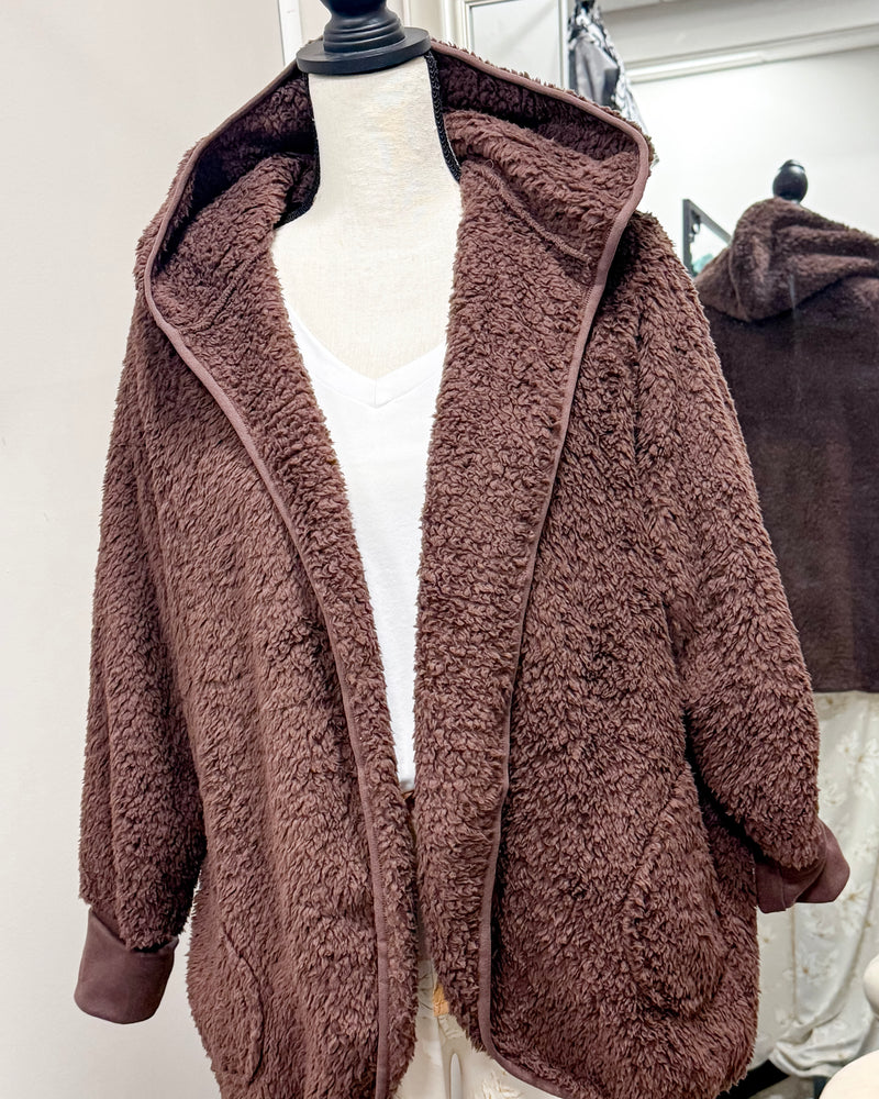 Comfort Zone Cardigan - Mocha