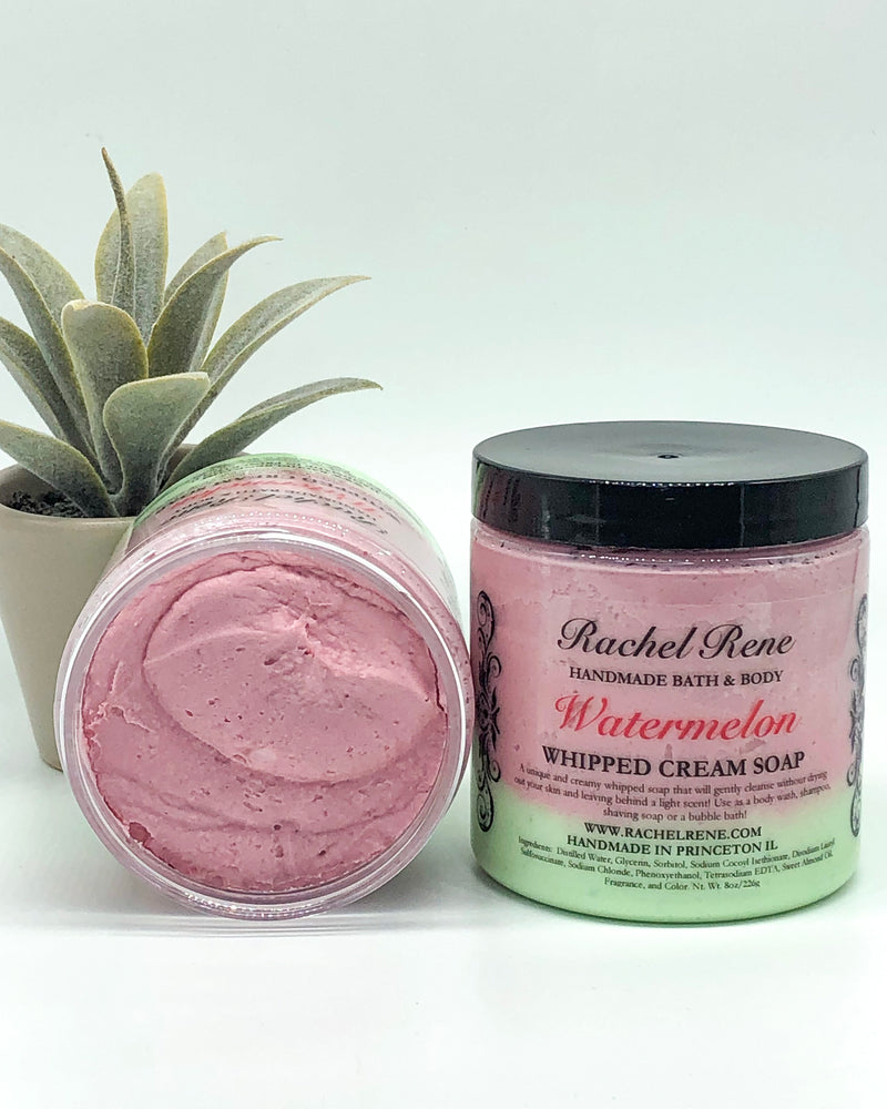 Watermelon Whipped Soap