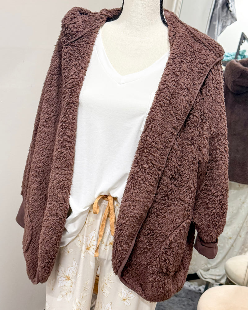 Comfort Zone Cardigan - Mocha