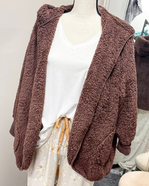 Comfort Zone Cardigan - Mocha