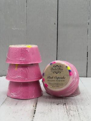 Pink Cupcake - Shaving Soap Bars