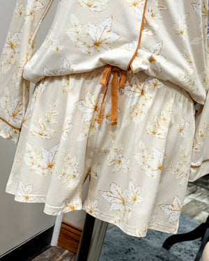 Harvest Toile - Sleep Shorts