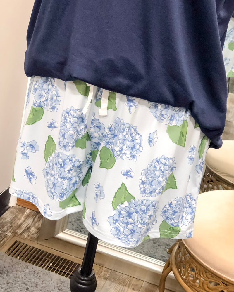 Hydrangea - Sleep Shorts