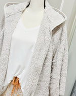 Comfort Zone Cardigan - Polar Gray