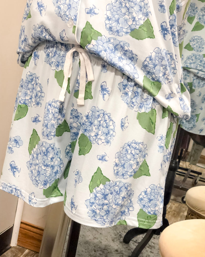 Hydrangea - Sleep Shorts