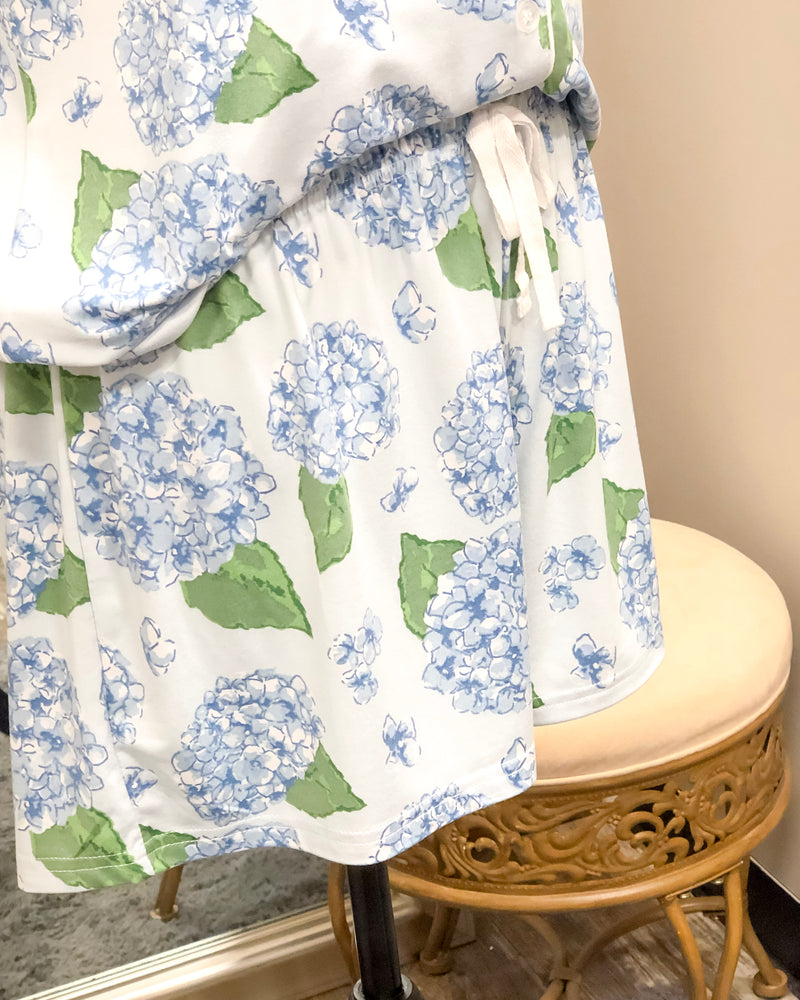 Hydrangea - Sleep Shorts