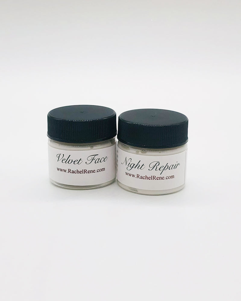 Facial Cream Sample Set - Velvet Face and Night Repair