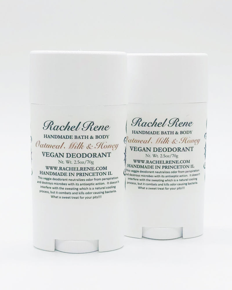 Oatmeal, Milk & Honey - Aluminum Free Natural Deodorant