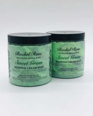 Sweet Grass Whipped Soap