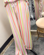 Janey Stripe - Pajama Pants