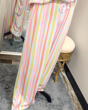 Janey Stripe - Pajama Pants