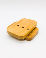 Soap Dish - Wooden Rectangle