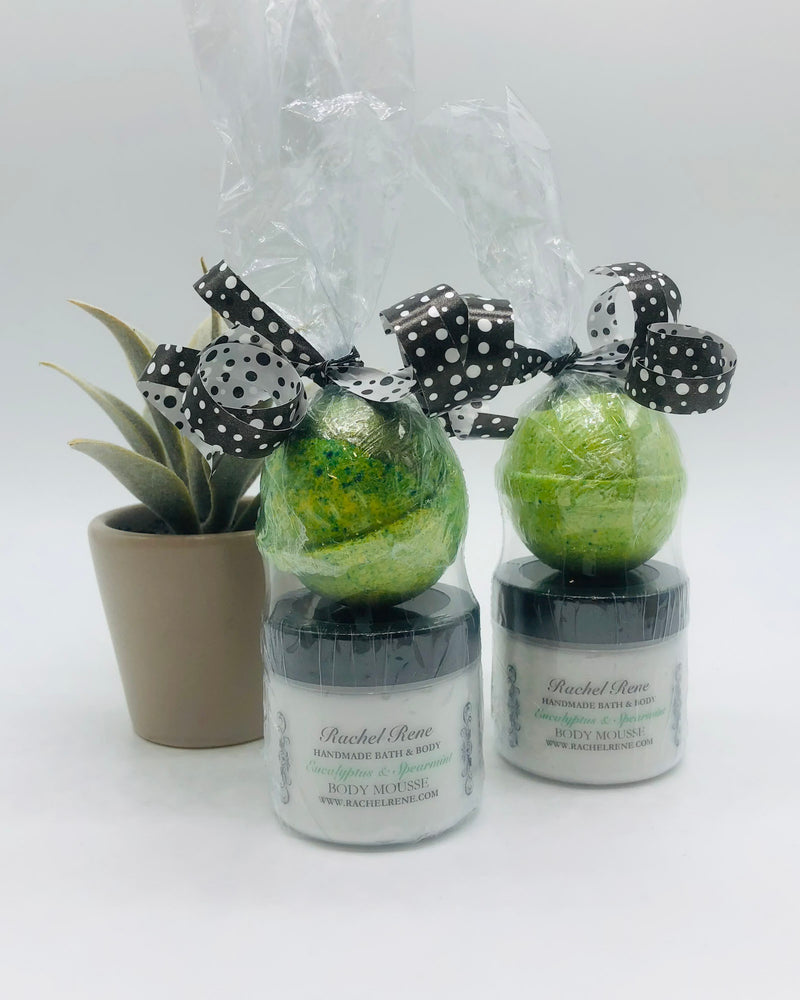 Bath Bomb & Body Mousse Combo