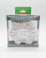 White Towelsie - Microfiber Scrunchie
