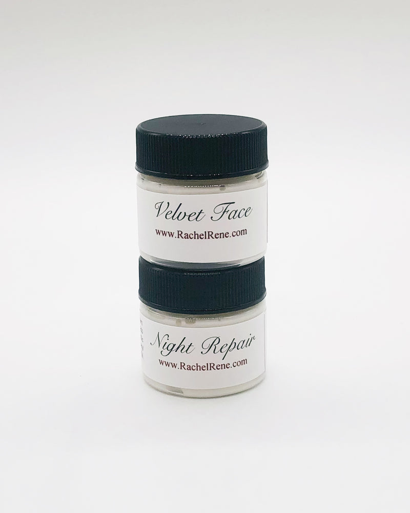 Facial Cream Sample Set - Velvet Face and Night Repair