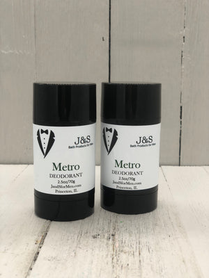 Metro - Aluminum Free Natural Deodorant