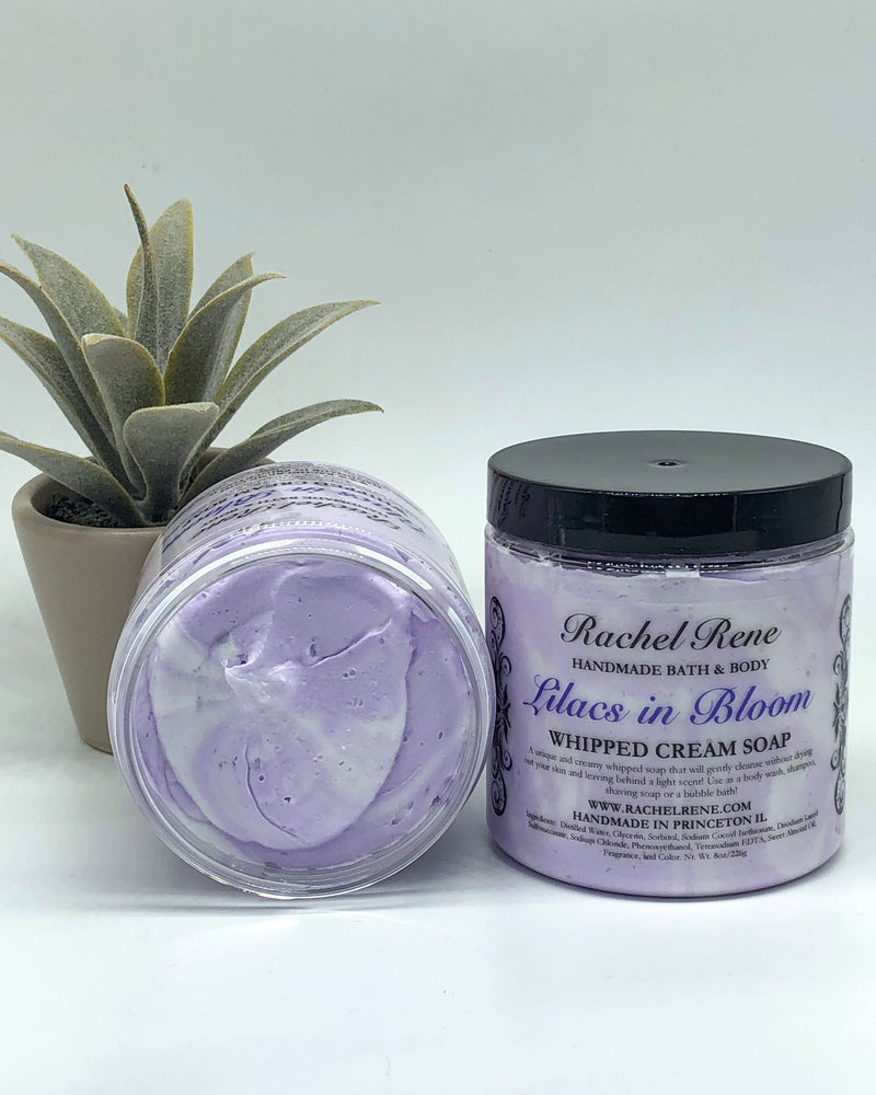 Lilacs in Bloom Whipped Cream Soap
