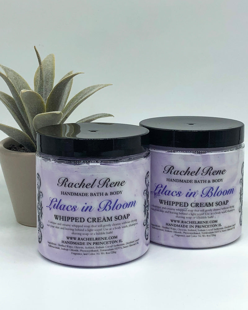 Lilacs in Bloom Whipped Cream Soap