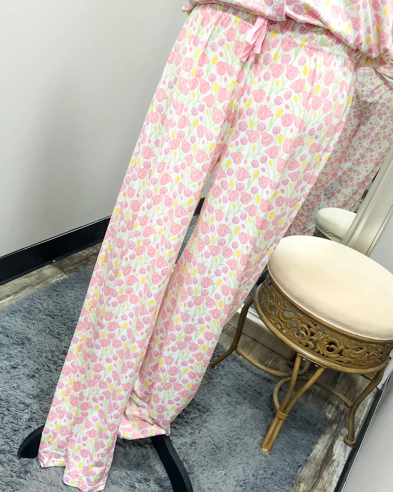 Tulip Fields - Pajama Pants