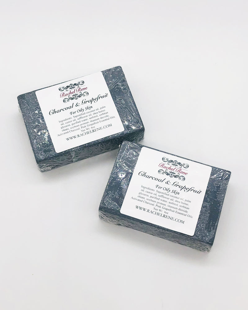 Charcoal & Grapefruit Facial Soap Bar
