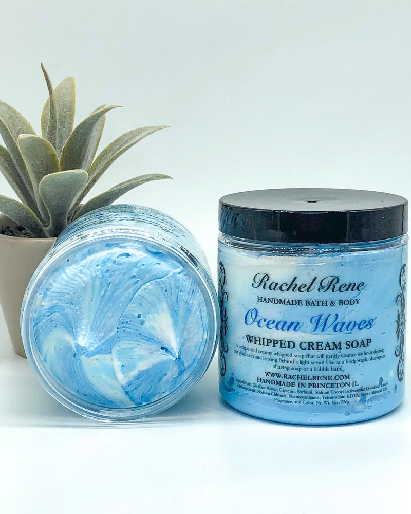 Ocean Waves Whipped Cream Soap