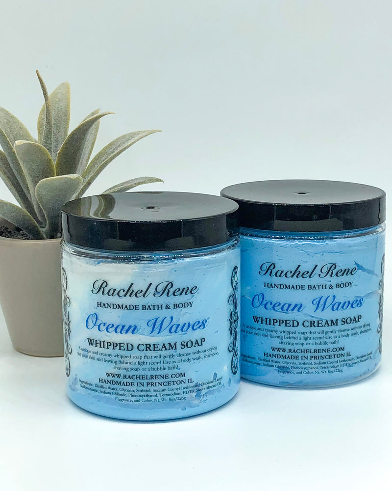 Ocean Waves Whipped Cream Soap