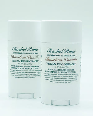 Bourbon Vanilla - Aluminum Free Natural Deodorant