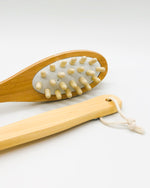 Massaging Bath Brush - Long Handle