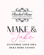 Make & Take Customizable Silky Body Lotion