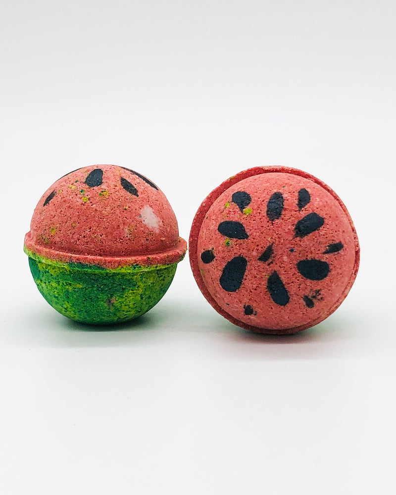 Watermelon Bath Bombs