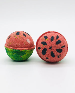 Watermelon Bath Bombs