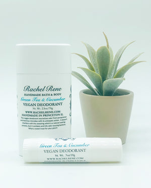 Green Tea & Cucumber - Aluminum Free Natural Deodorant
