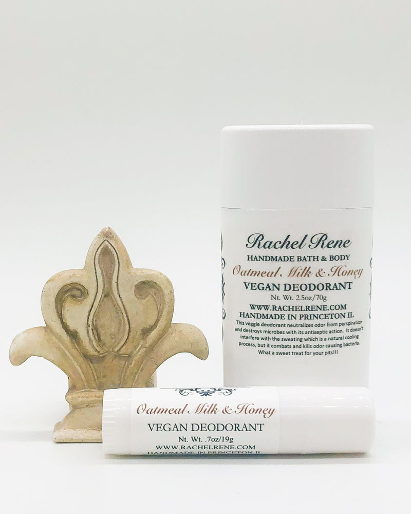 Oatmeal, Milk & Honey - Aluminum Free Natural Deodorant