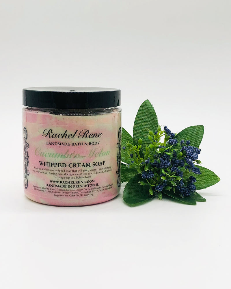 Cucumber Melon Whipped Soap