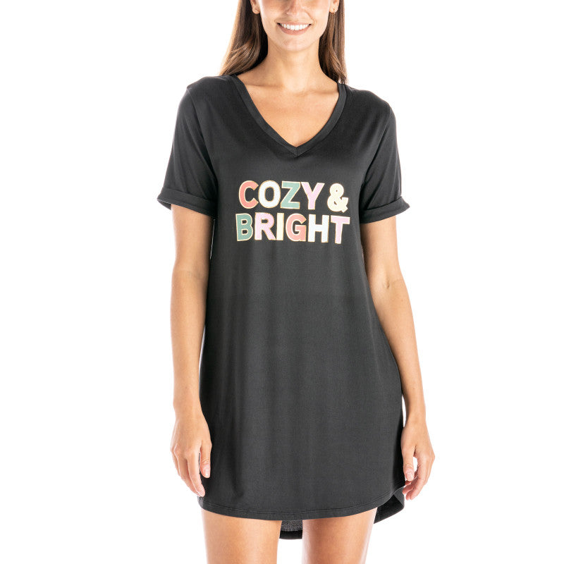 Cozy & Bright - Sleep Shirt