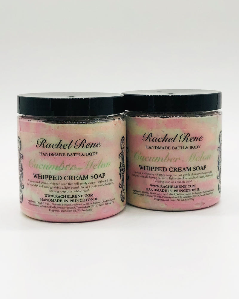 Cucumber Melon Whipped Soap