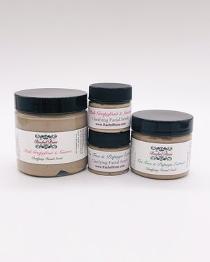 Facial Scrub Sample Set - Pink Grapefruit & Guava AND Tea Tree & Papaya