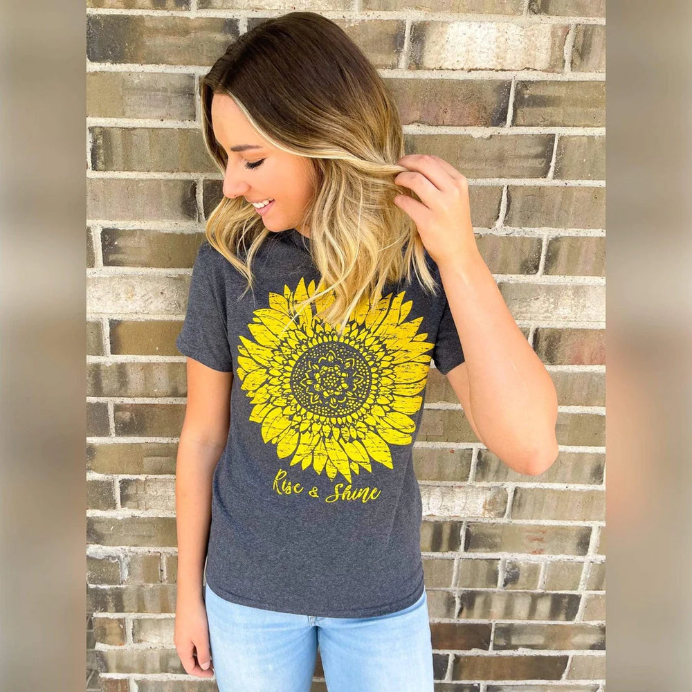 Sunflower Rise & Shine - Graphic Tee