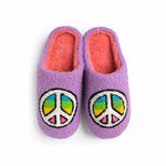 Super Fuzzy Slippers - Peace