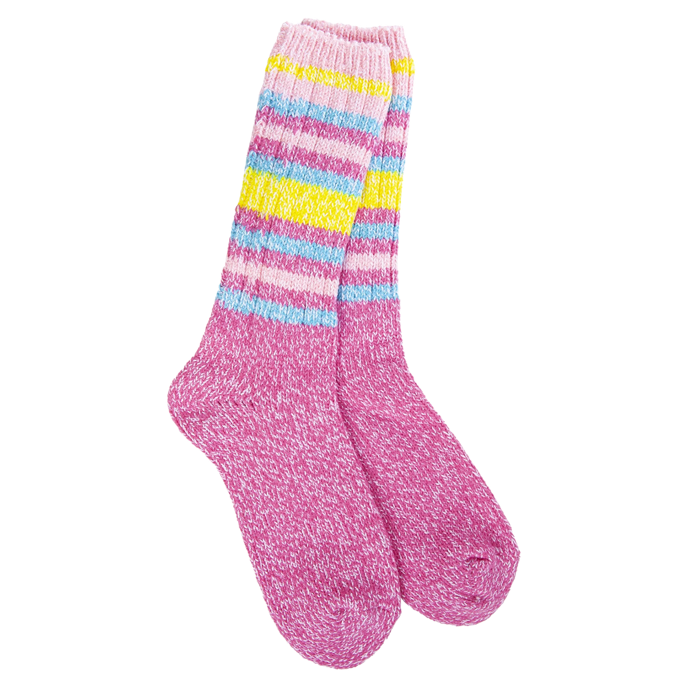 World's Softest Socks - Ibis Rose Stripe