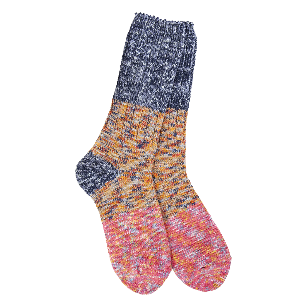 
            
                Load image into Gallery viewer, World&amp;#39;s Softest Socks - Enchanted CB Multi
            
        