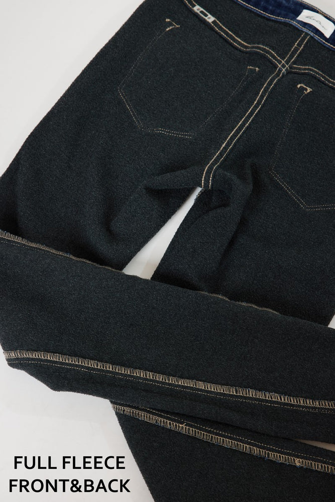 Rochelle High Rise Super Skinny Fleece Jeans - Dark Wash