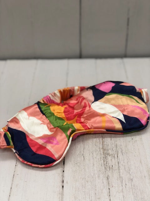 
            
                Load image into Gallery viewer, Satin Eye Mask &amp;amp; Travel Bag - Groovy Kind of Love
            
        