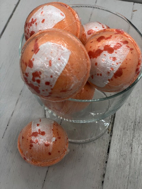 Orange Peel Bath Bombs