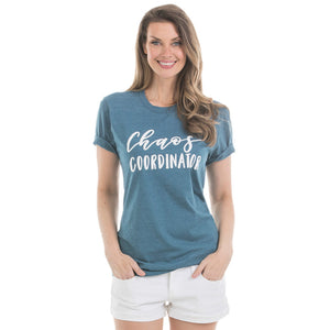 Chaos Coordinator Graphic Tee - Deep Teal