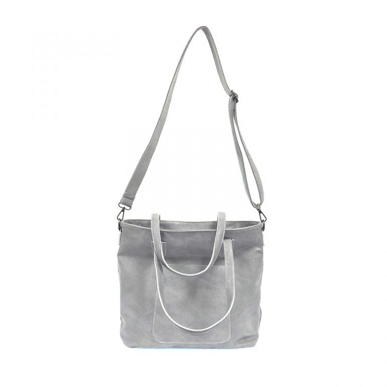 Dusty Blue Terri Traveler Top Zip Handbag