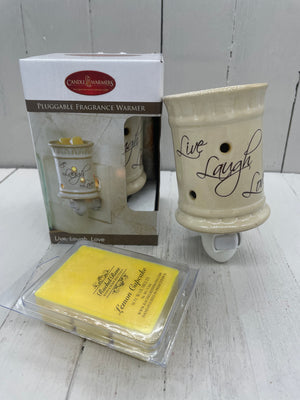 Pluggable Fragrance Warmer - Live, Laugh, Love