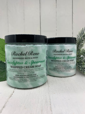 Eucalyptus & Spearmint Whipped Cream Soap